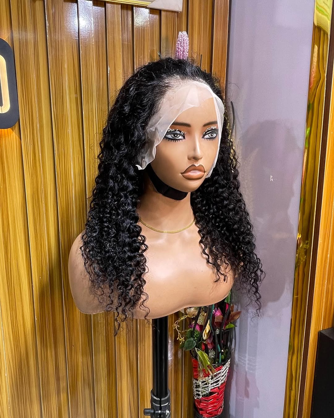 20" Natural Color Jerry Curl