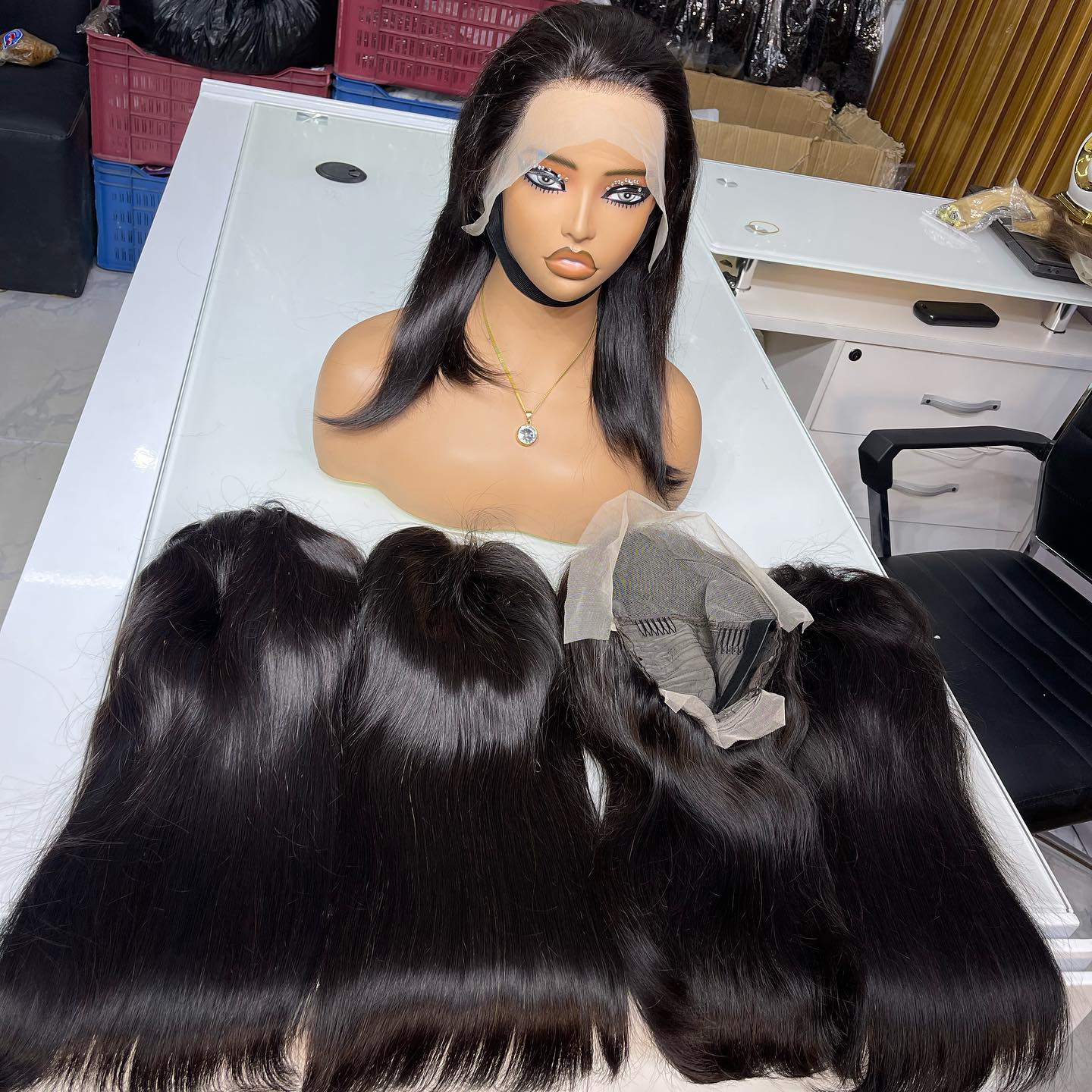 Bob Wigs Full frontal 100% human hair