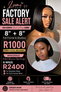 8"+8" Wig combos