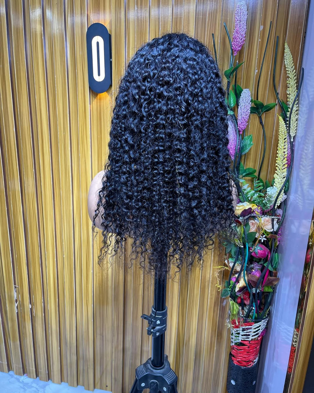 20" Natural Color Jerry Curl