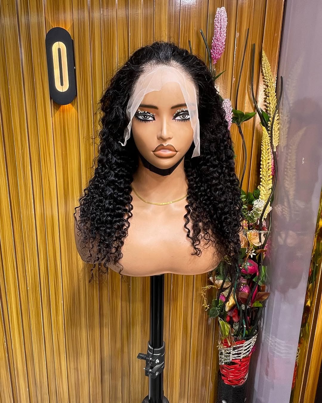 20" Natural Color Jerry Curl
